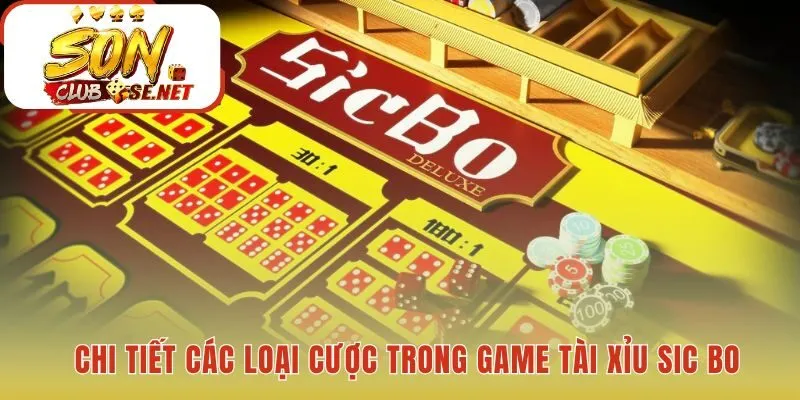 Các loại cược đa dạng với nhiều tỷ lệ trả thưởng khác nhau