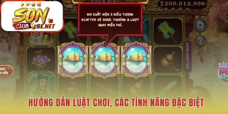Luật chơi game bát tiên qua hải giải thích các tính năng đặc biệt